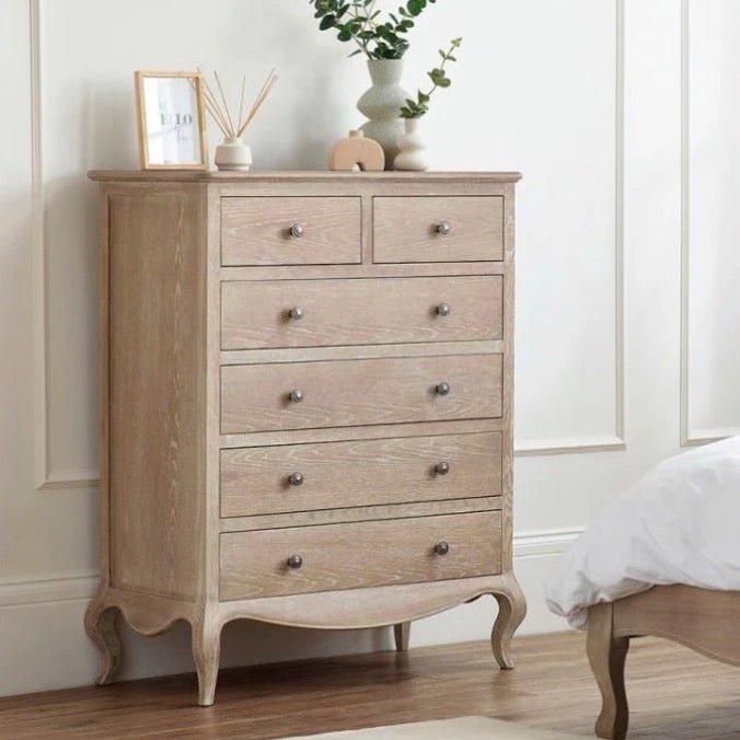 Camille Limed Oak Bedroom Furniture - Duck Barn Interiors