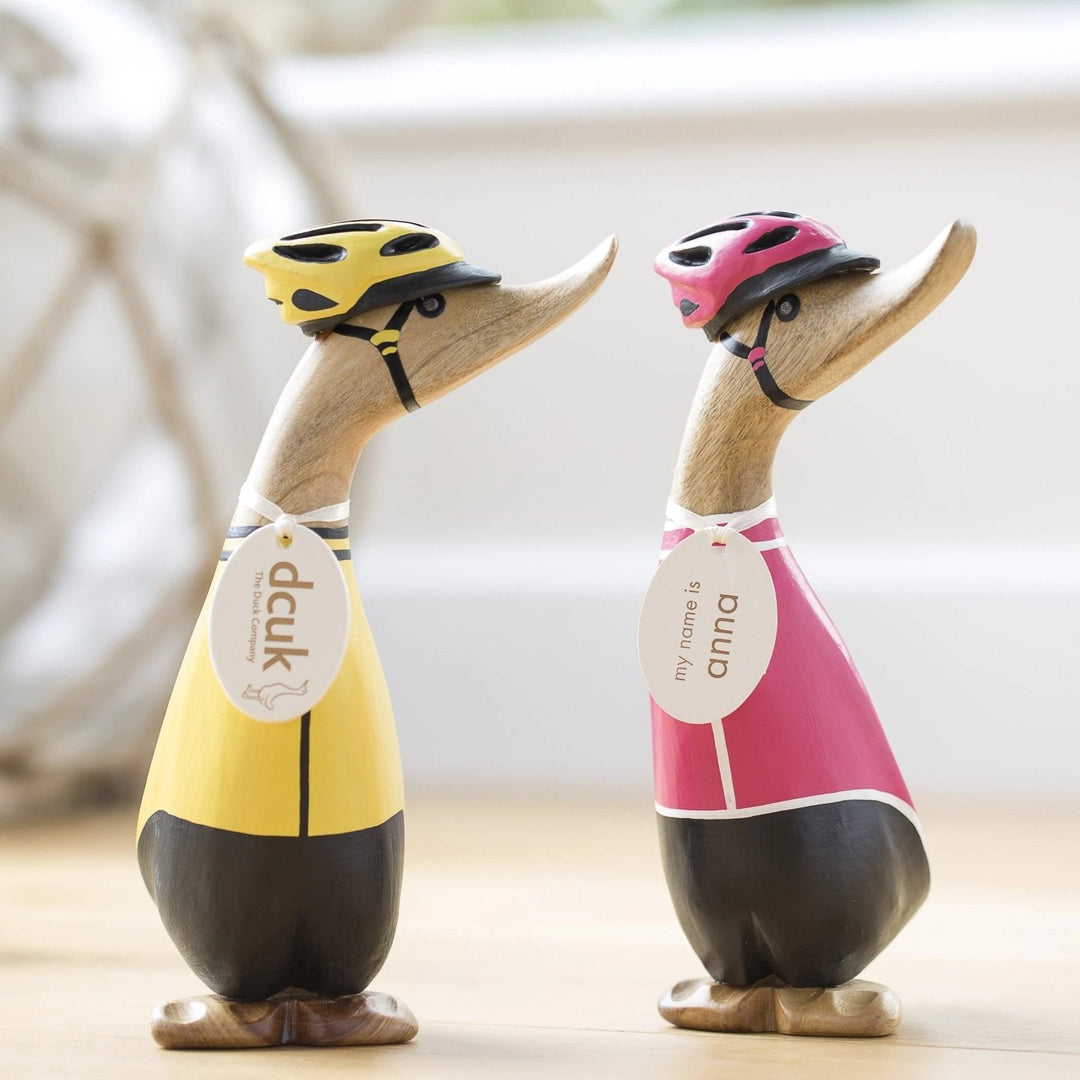 Cyclist Ducklings - Duck Barn Interiors