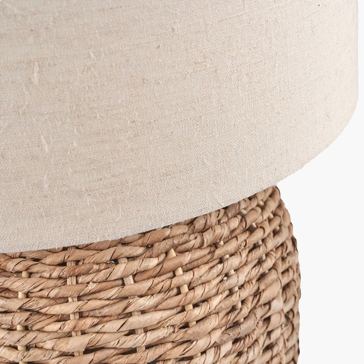 Acer Natural Woven Table Lamp - Small3 - Duck Barn Interiors