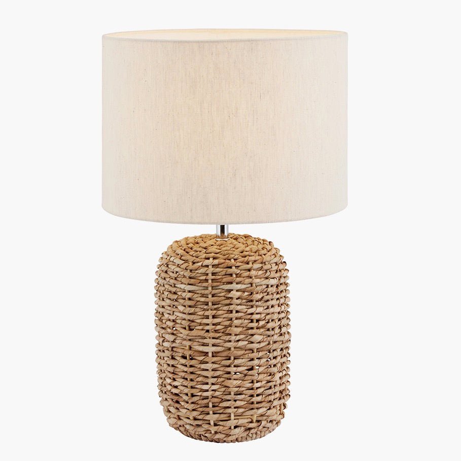 Acer Natural Woven Table Lamp - Tall2 - Duck Barn Interiors