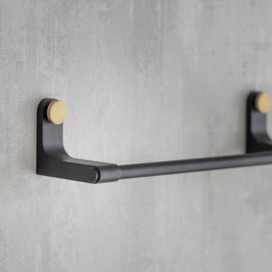 Adelphi Towel Rail - Black (2 Sizes)5 - Duck Barn Interiors