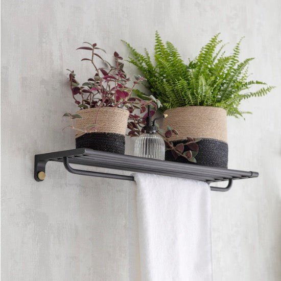 Adelphi Wall Shelf - Black3 - Duck Barn Interiors