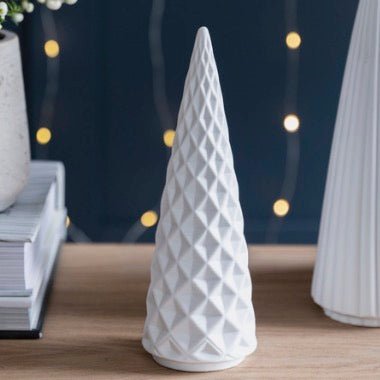 Airdrie White Porcelain Tree - Small