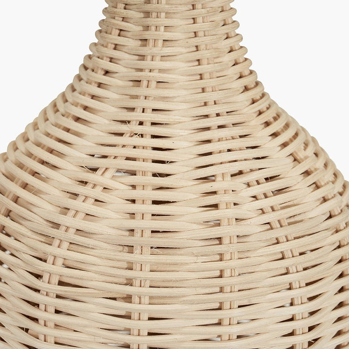 Anika Natural Rattan Bottle Table Lamp2 - Duck Barn Interiors