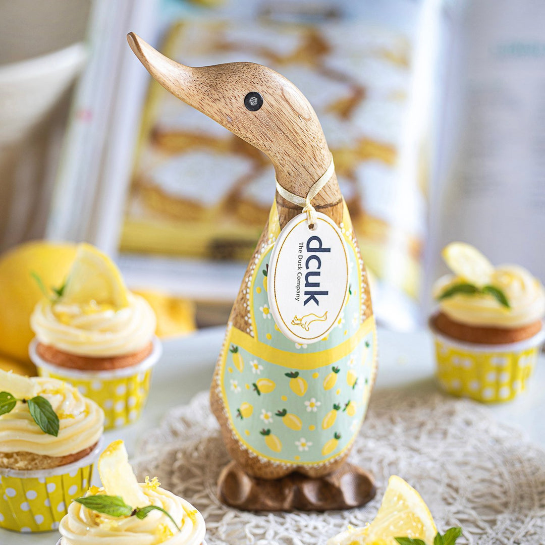 Baker Duckling in Lemon Apron1 - Duck Barn Interiors