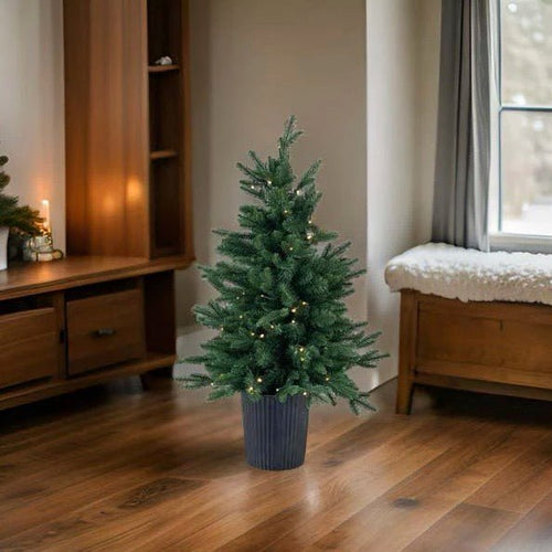 Biggie Best Pre-Lit Christmas Tree - Large - 90cm