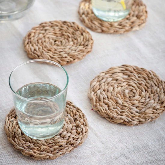 Brading Natural Coasters (Set of 4)1 - Duck Barn Interiors