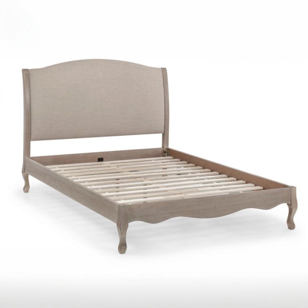 Camille Bed Frame - Limed Oak (3 Sizes)5 - Duck Barn Interiors