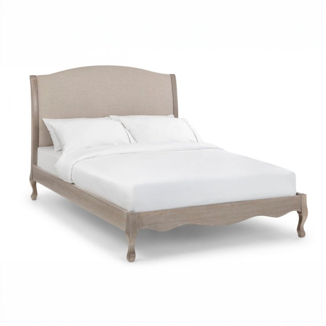 Camille Bed Frame - Limed Oak (3 Sizes)9 - Duck Barn Interiors