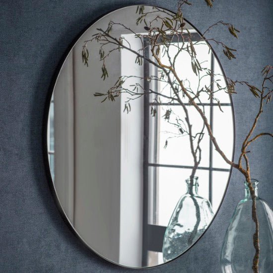 Cherington Round Wall Mirror - 100cm1 - Duck Barn Interiors