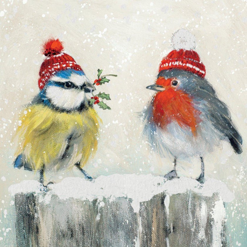 Christmas Tweet Charity Christmas Cards - Pack of 61 - Duck Barn Interiors