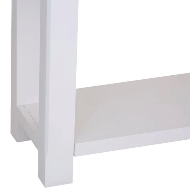 Clanfield White Console Table9 - Duck Barn Interiors