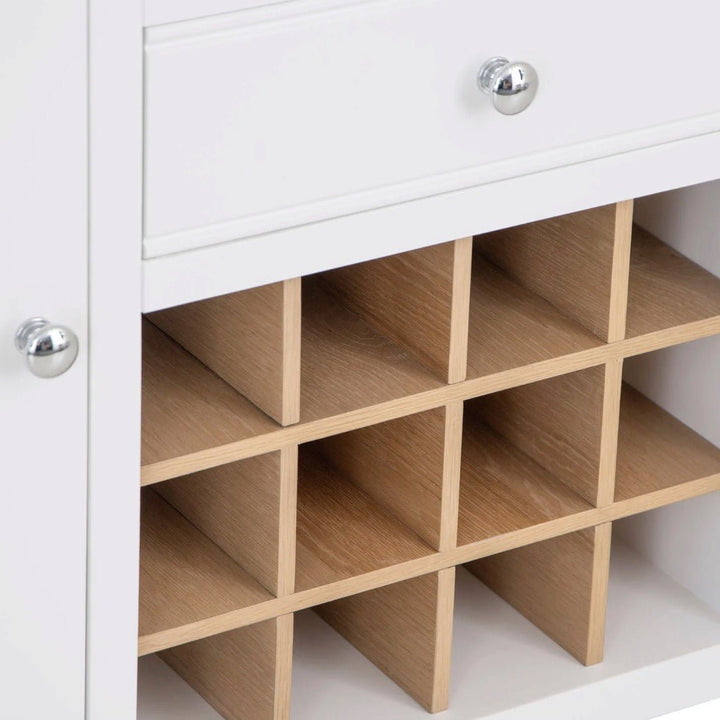 Clanfield White Large Sideboard10 - Duck Barn Interiors