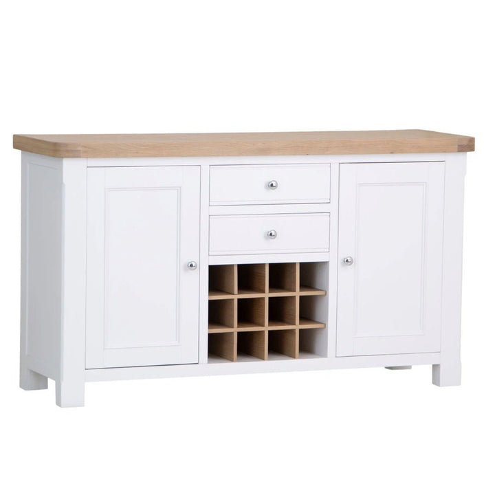 Clanfield White Large Sideboard2 - Duck Barn Interiors