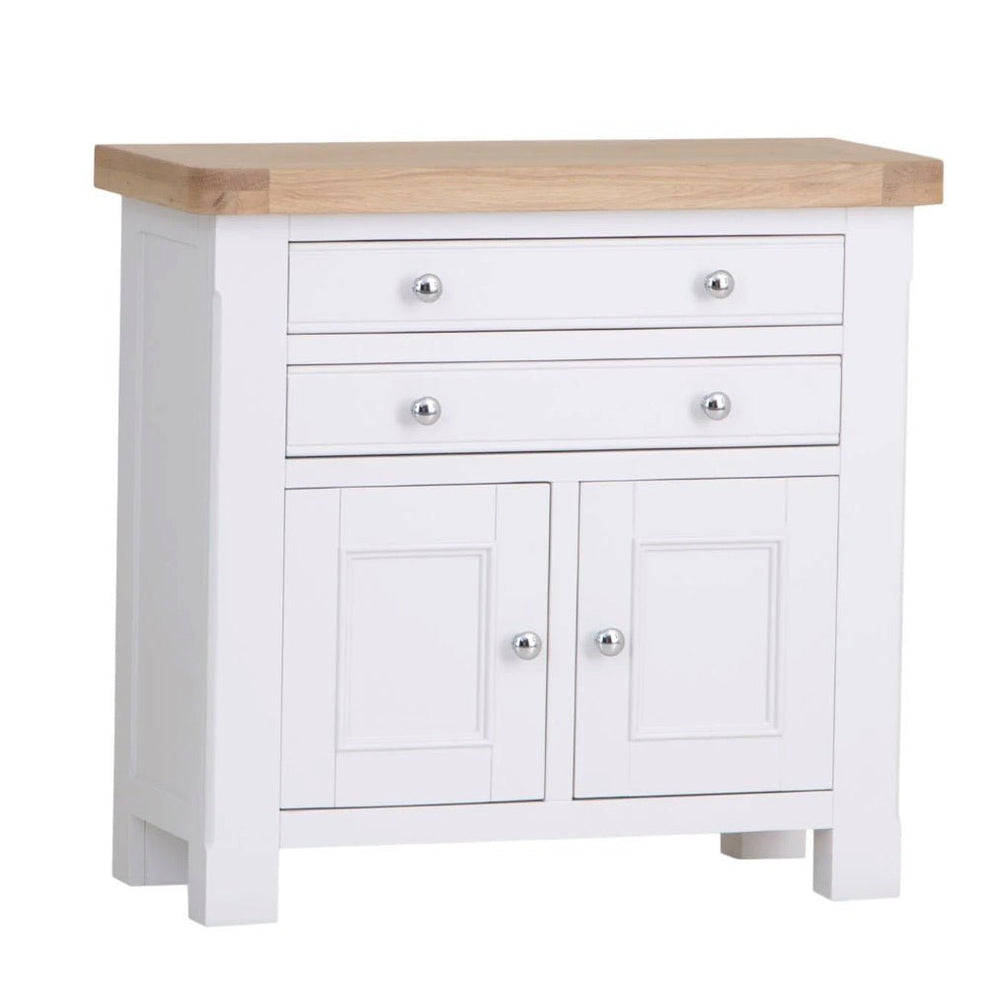 Clanfield White Small Sideboard2 - Duck Barn Interiors