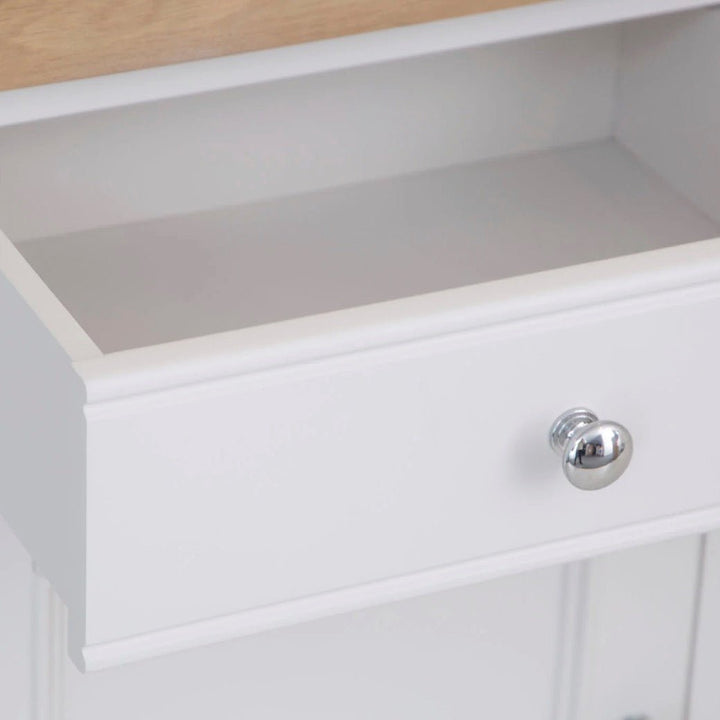 Clanfield White Standard Sideboard8 - Duck Barn Interiors