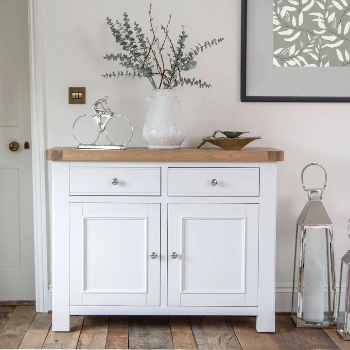 Clanfield White Standard Sideboard1 - Duck Barn Interiors