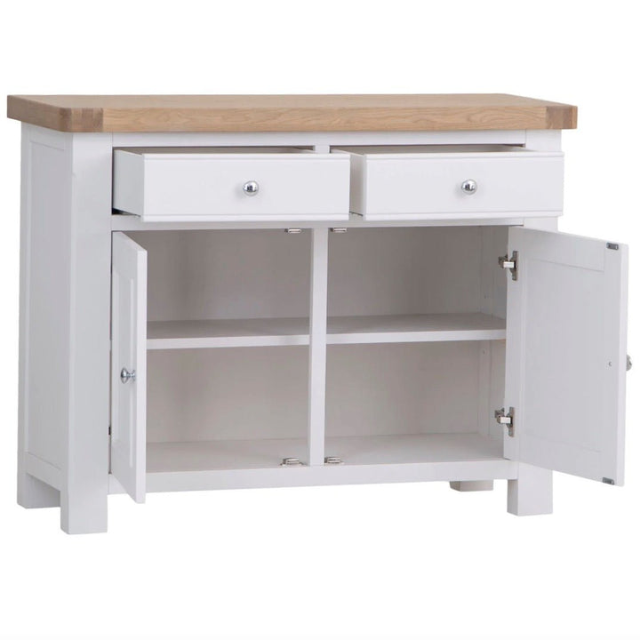 Clanfield White Standard Sideboard3 - Duck Barn Interiors