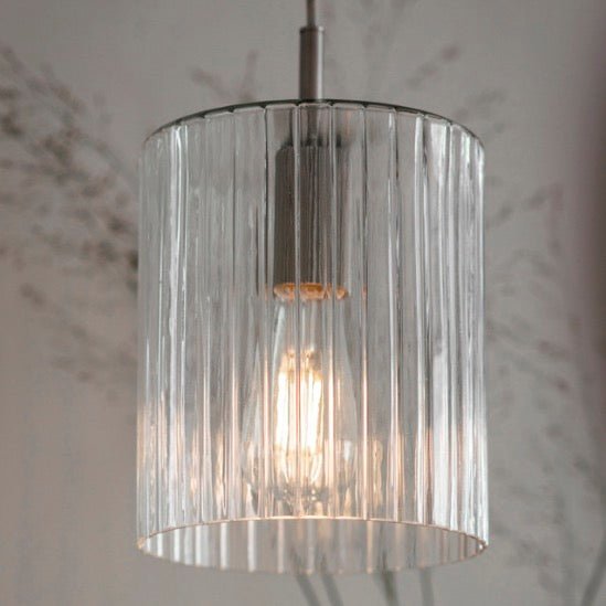 Clarendon Pendant Light - Clear - Duck Barn Interiors