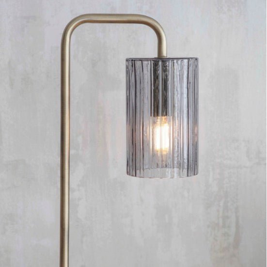 Clarendon Table Lamp - Smoke2 - Duck Barn Interiors