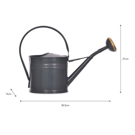 Classic Watering Can - Carbon (3 Sizes)7 - Duck Barn Interiors