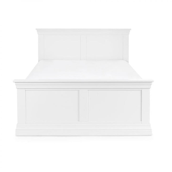 Clermont White 5ft King Size Bed Frame - Duck Barn Interiors