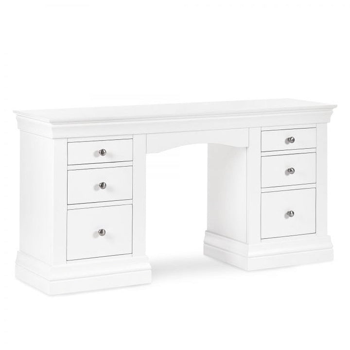 Clermont White Dressing Table3 - Duck Barn Interiors