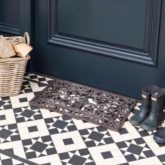 Cropthorne Cast Iron Doormat (2 Sizes)3 - Duck Barn Interiors