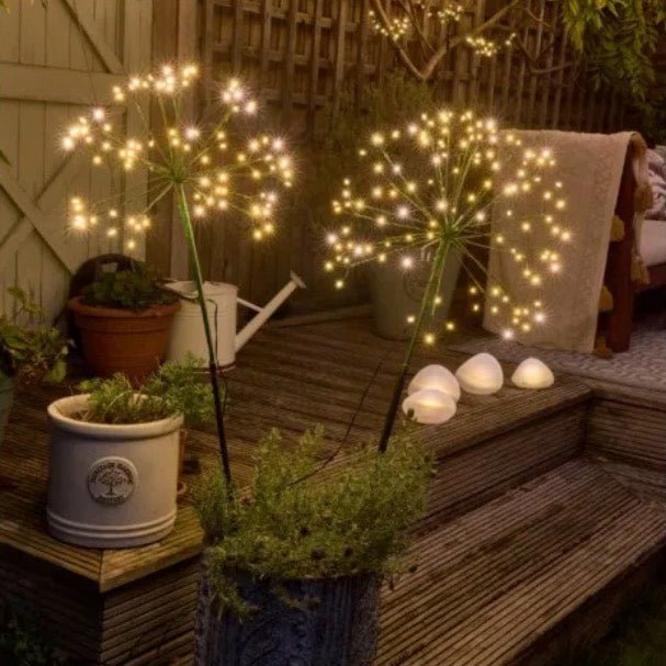 Dandelion Lights - Green - Indoor & Outdoor Use (2 Sizes)1 - Duck Barn Interiors