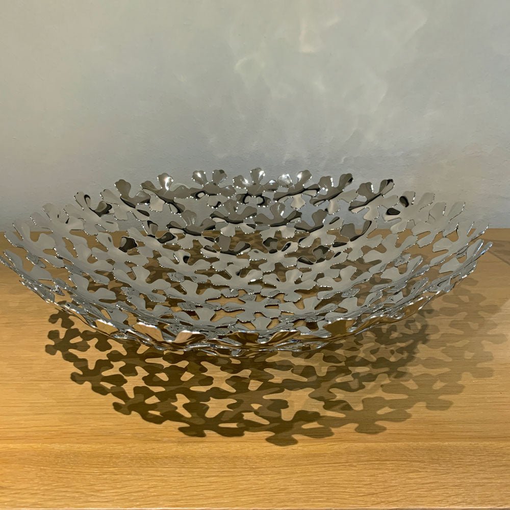 Decorative Stainless Steel Petal Platter - Large - Duck Barn Interiors