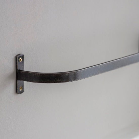 Farringdon Towel Rail - Black (2 Sizes)4 - Duck Barn Interiors