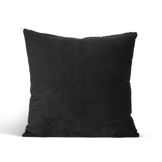 Foxcote Velvet Square Cushion - Forest Green - Duck Barn Interiors