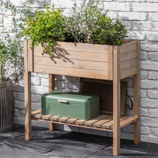 Foxmore Raised Planter - Pine1 - Duck Barn Interiors