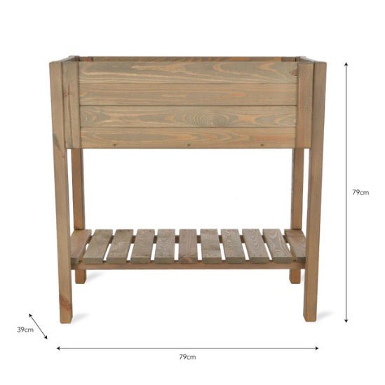 Foxmore Raised Planter - Pine4 - Duck Barn Interiors