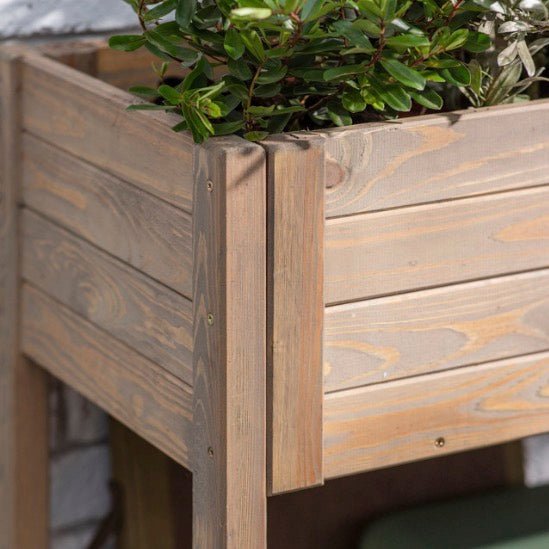 Foxmore Raised Planter - Pine - Duck Barn Interiors