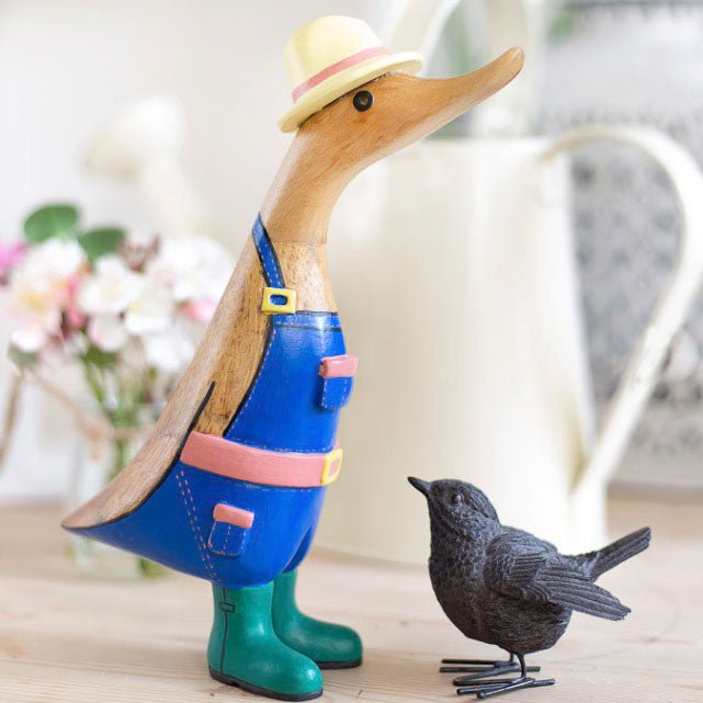 Gardener Duckling - Green Welly Boots5 - Duck Barn Interiors