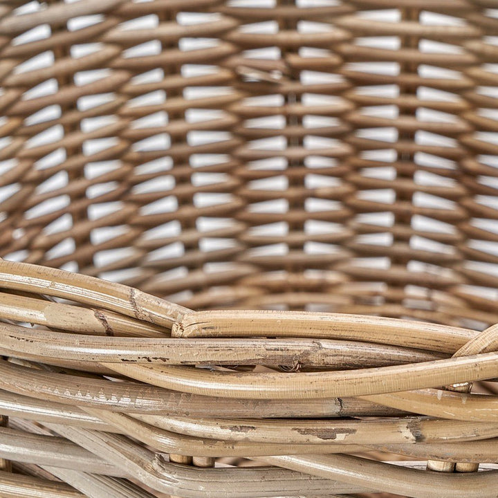 Grey Kubu Round Baskets - Set of 2 - Duck Barn Interiors