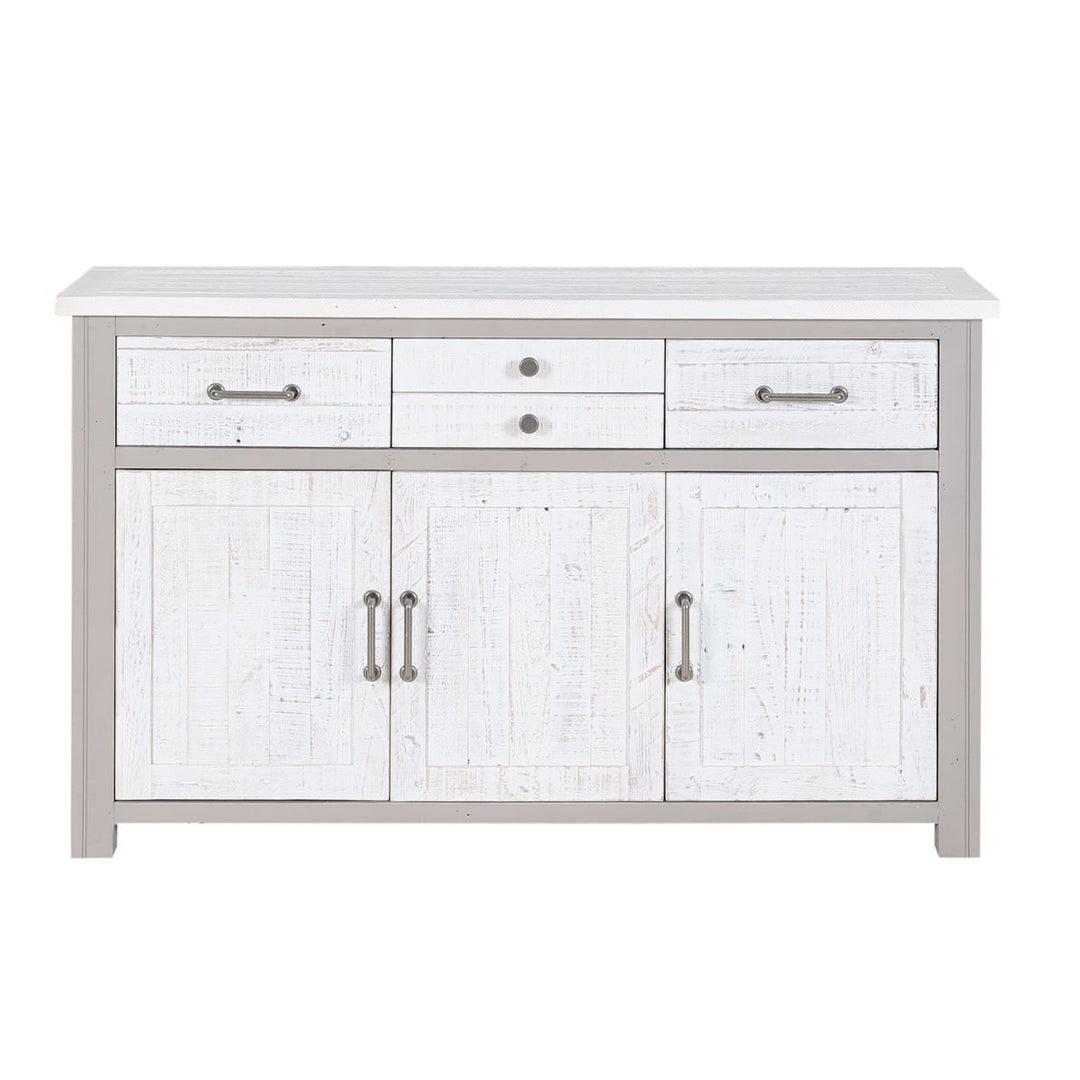 Greystone 3 Door Sideboard2 - Duck Barn Interiors