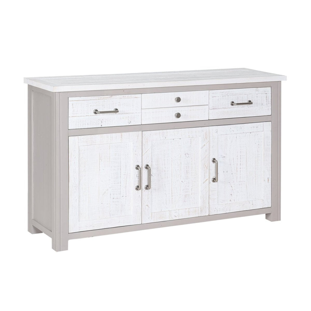 Greystone 3 Door Sideboard3 - Duck Barn Interiors