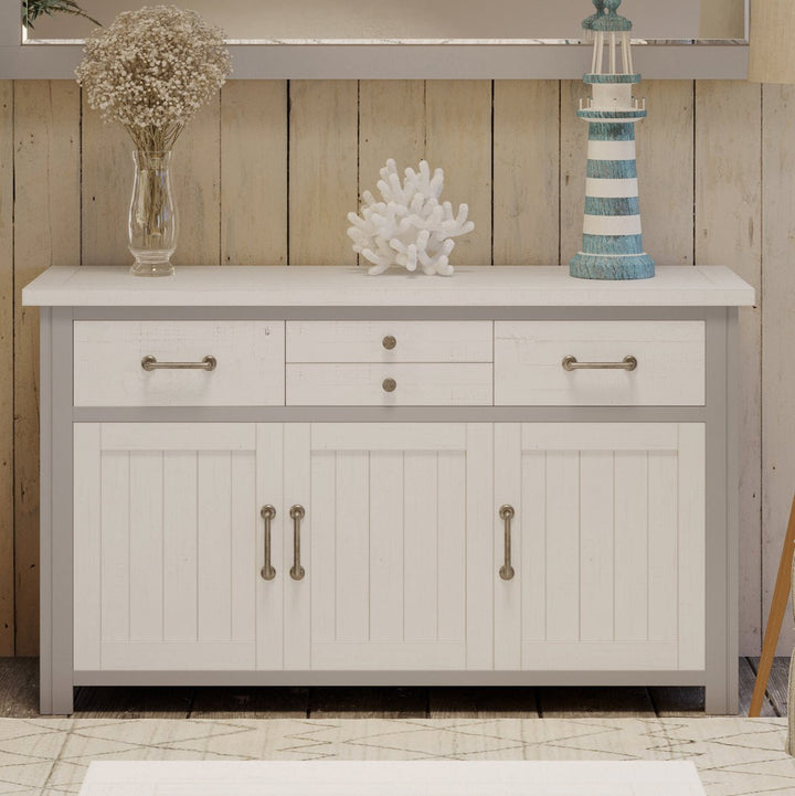 Greystone 3 Door Sideboard1 - Duck Barn Interiors