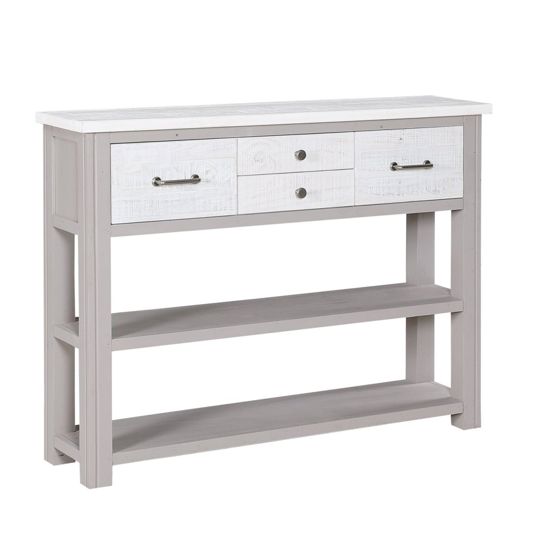 Greystone Console Table with Storage3 - Duck Barn Interiors