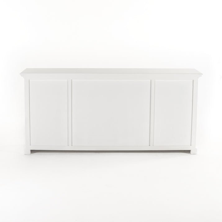 Halifax White Painted Buffet Sideboard - 4 Doors 4 Drawers11 - Duck Barn Interiors