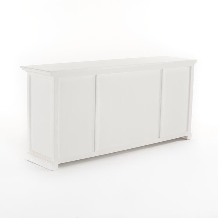 Halifax White Painted Buffet Sideboard - 4 Doors 4 Drawers10 - Duck Barn Interiors