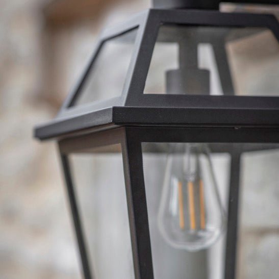 Harrow Outdoor Wall Light - Black - Duck Barn Interiors