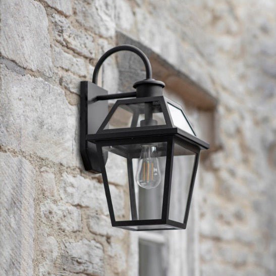 Harrow Outdoor Wall Light - Black - Duck Barn Interiors