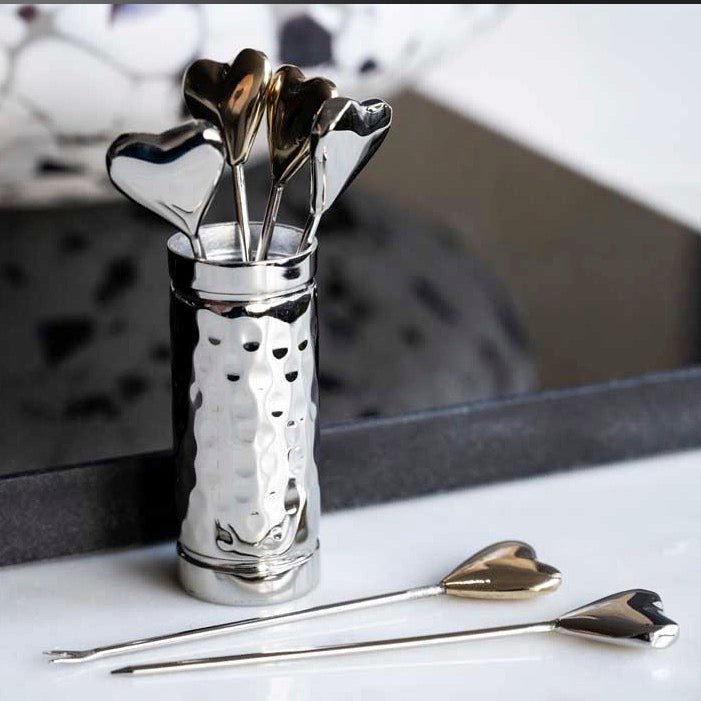 Heart Cocktail Pick Set of 63 - Duck Barn Interiors