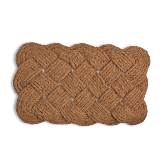 Hempton Lovers Knot Doormat - Natural2 - Duck Barn Interiors