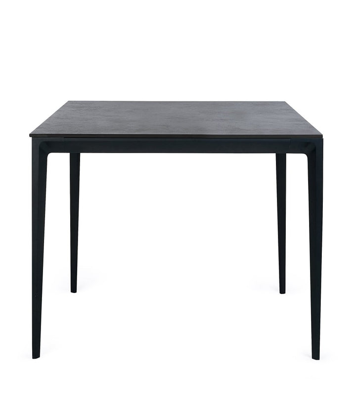 Miami Square Stone Top Dining Table - Slate Grey2 - Duck Barn Interiors