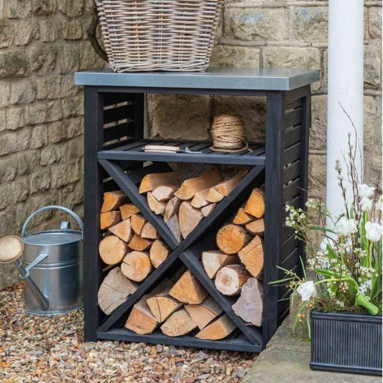 Moreton Cross Log Store - Small - Duck Barn Interiors