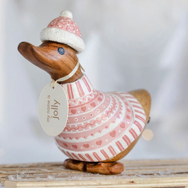 Nordic Blush Jumper Ducky1 - Duck Barn Interiors